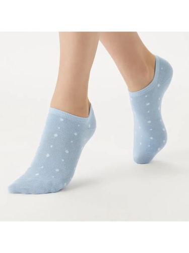 MINIMI носки женские тренд горошки 4203 блу чиаро р.35-38